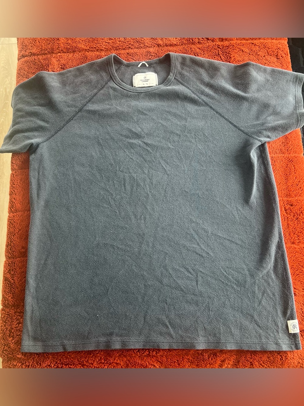 Reigning Champ Navy Crewneck Sweatshirt